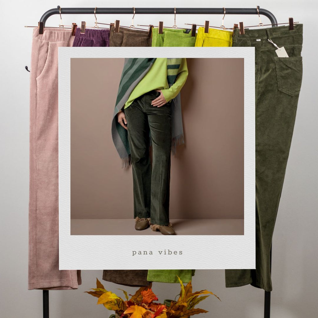 La pana regresa: formas y colores para todos los gustos