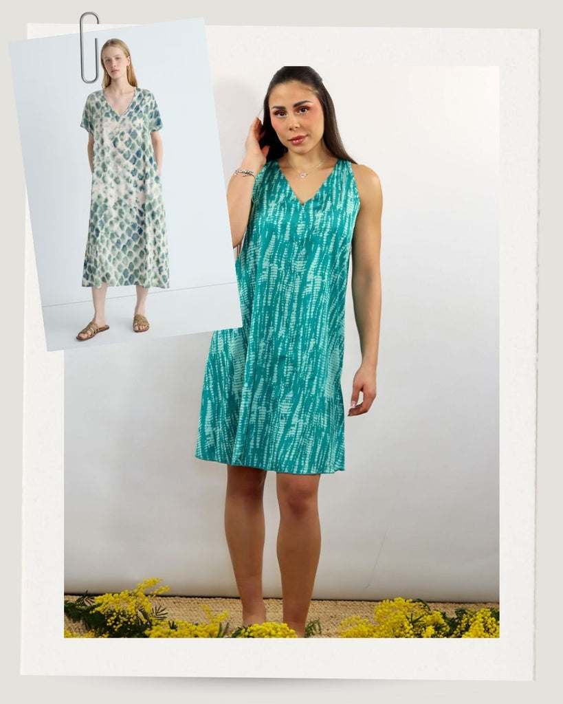 Verano en movimiento: vestidos que fluyen.