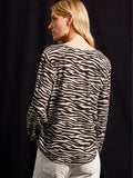 BLUSA CEBRA PRINT - STREET ONE - AnnaTresModa Moda KM0