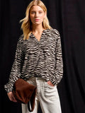 BLUSA CEBRA PRINT - STREET ONE - AnnaTresModa Moda KM0