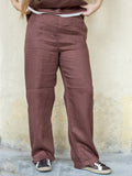 Pantalón lino modakm0