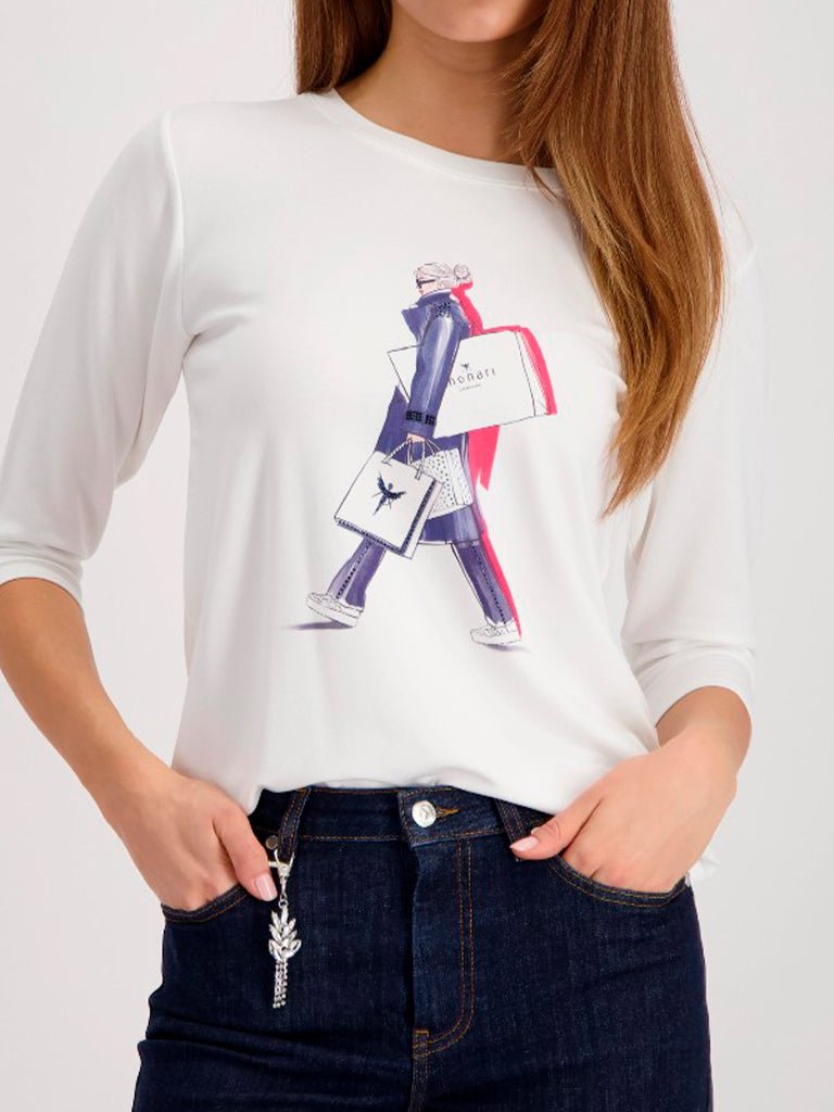 Camiseta chic monari modakm0