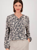 CHAQUETA LEOPARDO - MONARI - AnnaTresModa Moda KM0