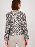 CHAQUETA LEOPARDO - MONARI - AnnaTresModa Moda KM0