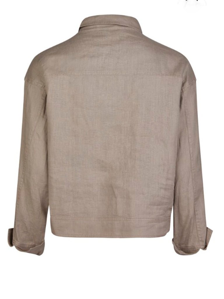 Chaqueta lino moda KM0