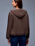 Chaqueta satén modakm0