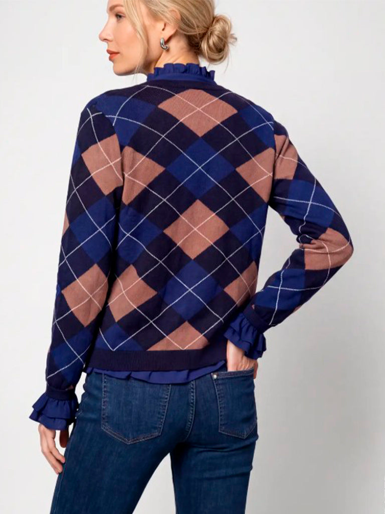 Chaqueta rombos monari modakm0