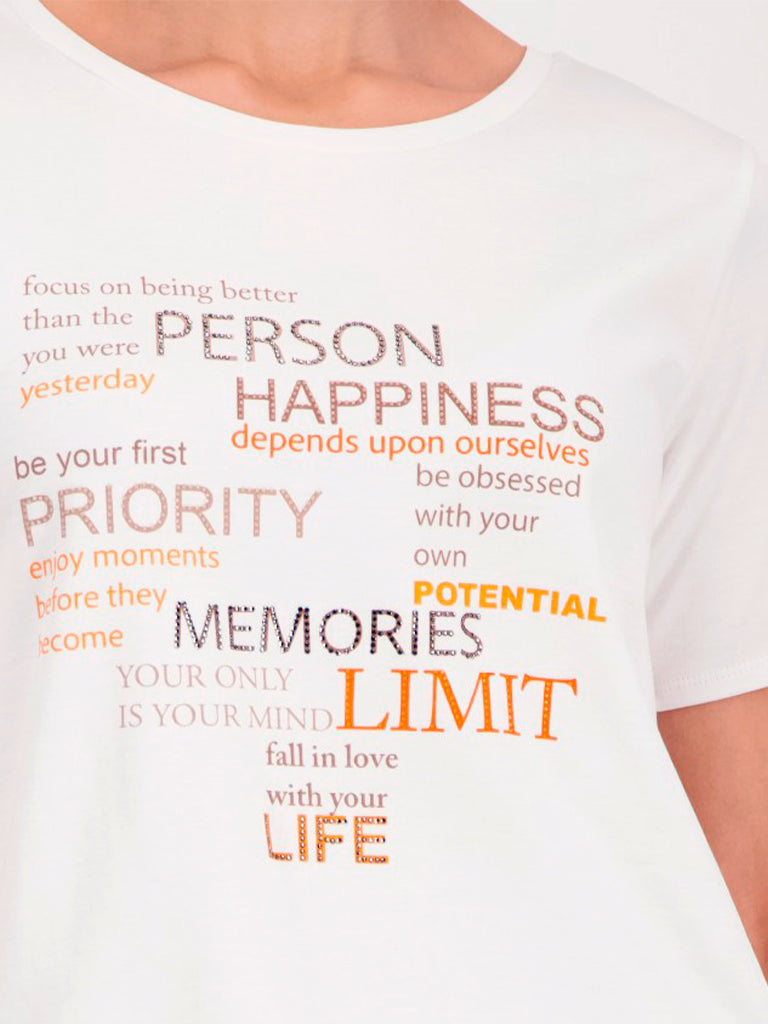 Camiseta algodón monari, modakm0