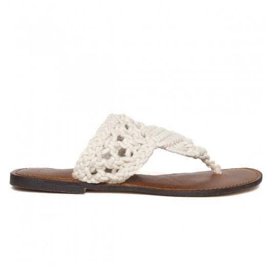 Sandalia crochet modakm0.