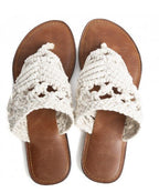 Sandalia crochet modakm0.
