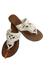 Sandalia crochet modakm0.